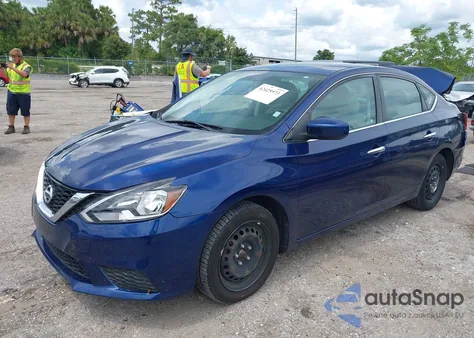 2017 Nissan Sentra Sv z USA, uszkodzony, nr VIN 3N1AB7AP1HY270572